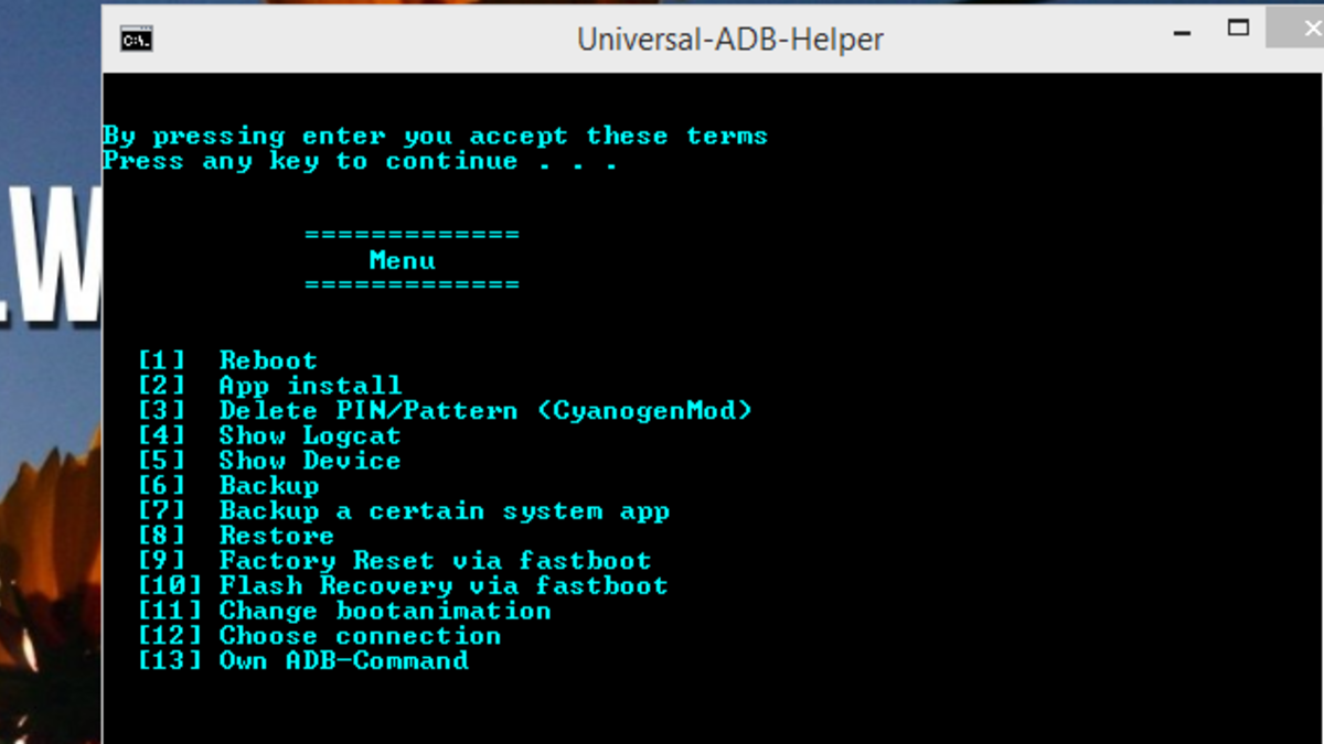 easy way to install adb and fastboot